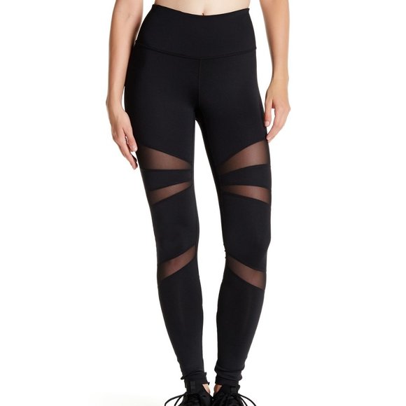 Z By Zella High Waist Mesh It Up Legging L
